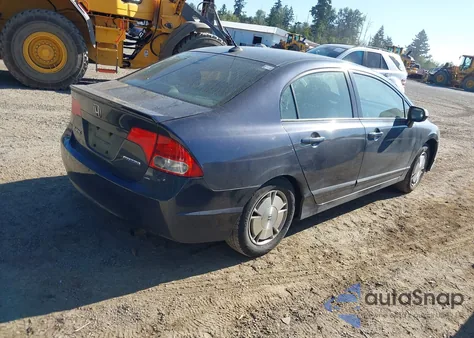 2010 Honda Civic Hybrid z USA, uszkodzony, nr VIN JHMFA3F23AS003464